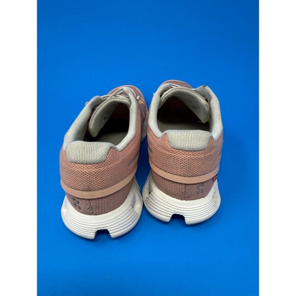 On Cloud 5 Shoes Womens 8 Pink Rose Running Gym Training Sneakers - Picture 3 of 7